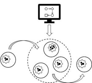 Figure 3: Swarm formation